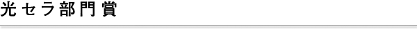 光セラ部門賞