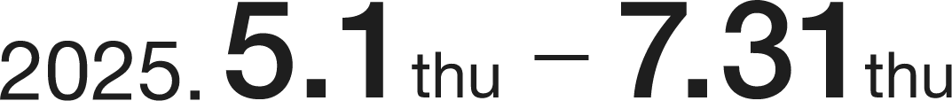 2025.5.1thu 7.31thu